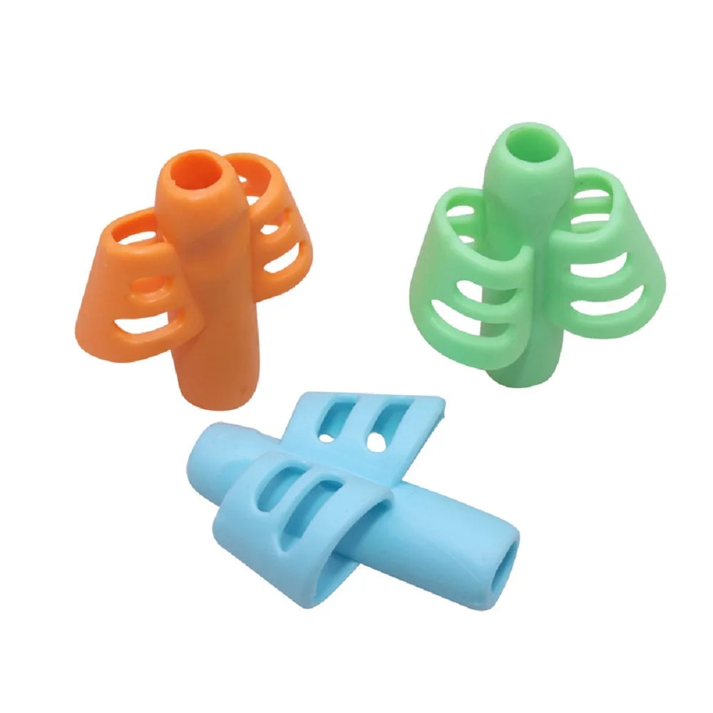 2/4pcs Silicone Pencil Grips – Kids Handwriting Posture Corrector