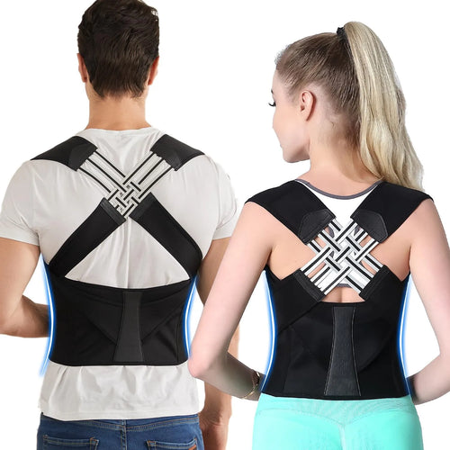 Adjustable Back Brace Posture Corrector for Men & Women Support