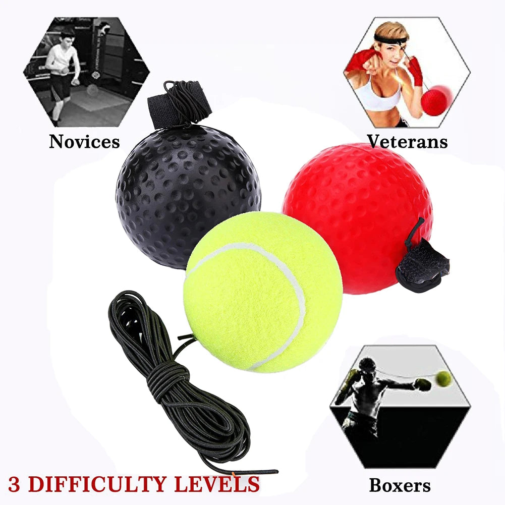Boxing Reflex Speed Punch Ball – Agility & Reaction Training Tool
