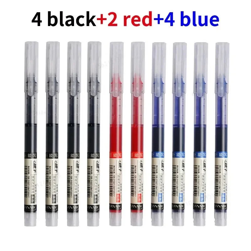 10Pcs High-Quality Needle Tip Gel Pens