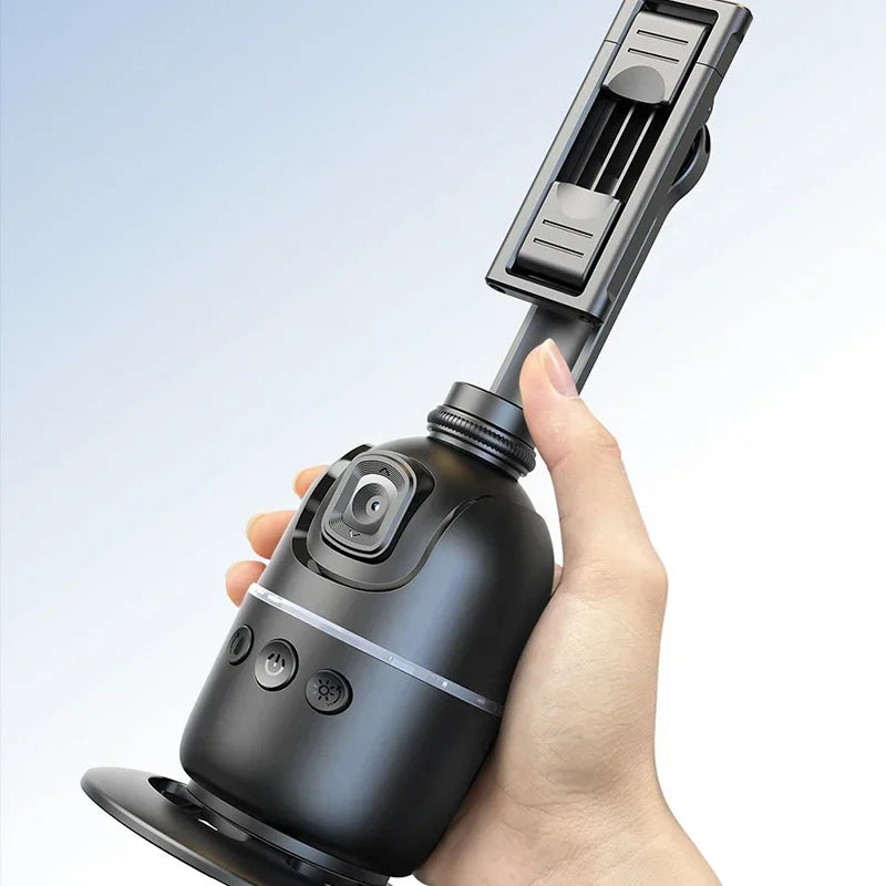 360° Auto Face Tracking Phone Holder with Smart Rotation