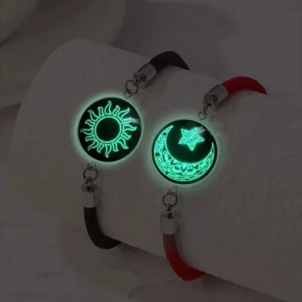 2PCS Butterfly Couples Luminous Bracelet