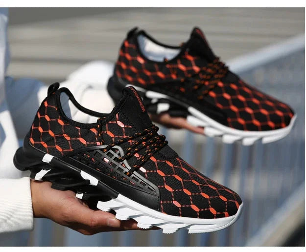 Men’s Breathable Sports Shoes Casual Walking Sneakers
