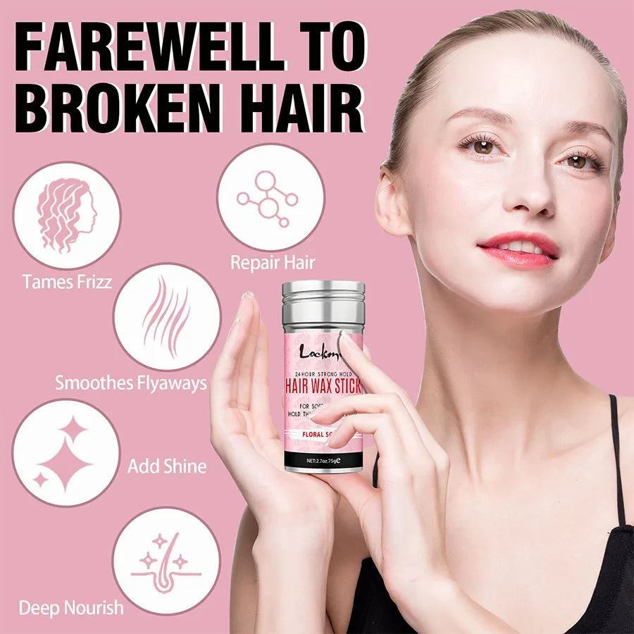 Anti-Frizz Hair Control Wax for Women -Smoothing Pomade for Wigs