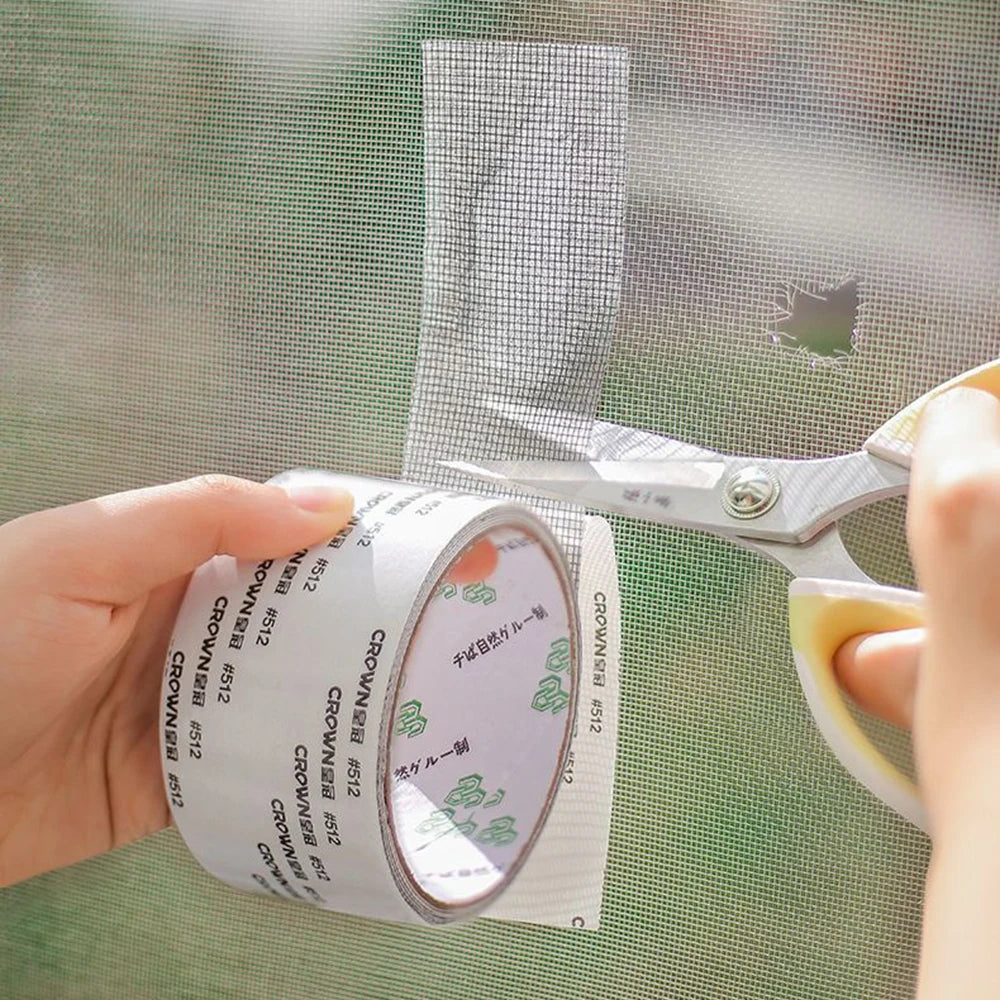 Waterproof Screen Repair Tape – Self-Adhesive Insect Mesh Patch
