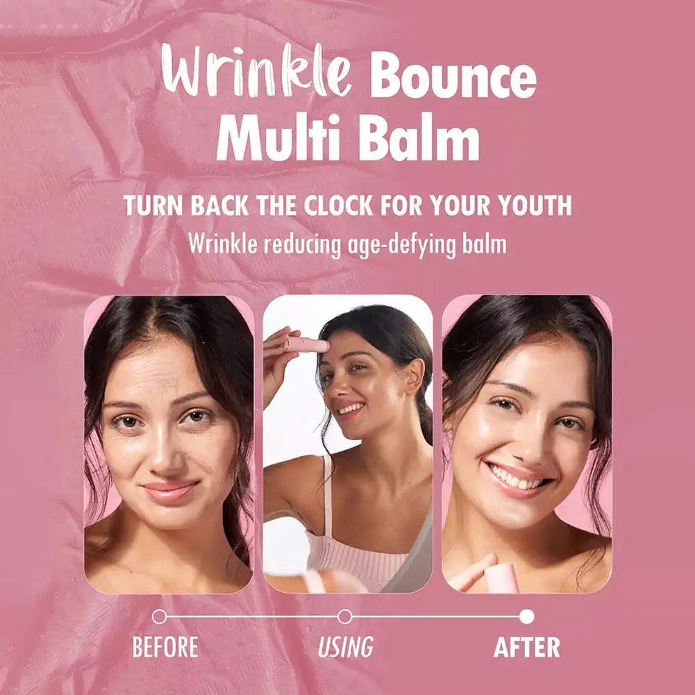 Wrinkle Bounce Multi Balm Stick – Face, Eye, Lip & Neck Moisturizer