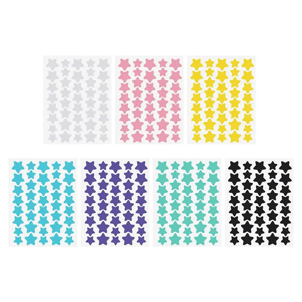 40pcs Star-Shaped Pimple Patches – Cute, Colorful & Invisible Care