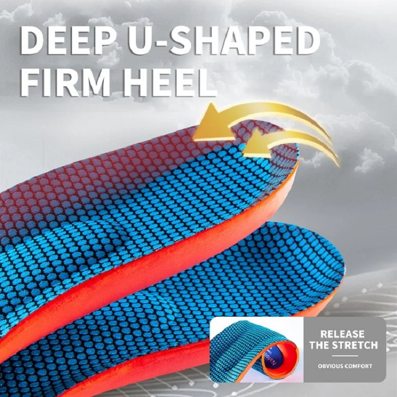 Sport Orthopedic Insoles – Shock-Absorbing EVA Inserts for Men & Women