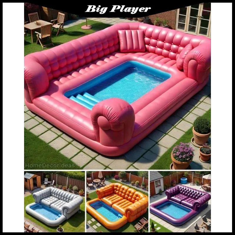 Cartmela Customized Inflatable Pool with Sofa