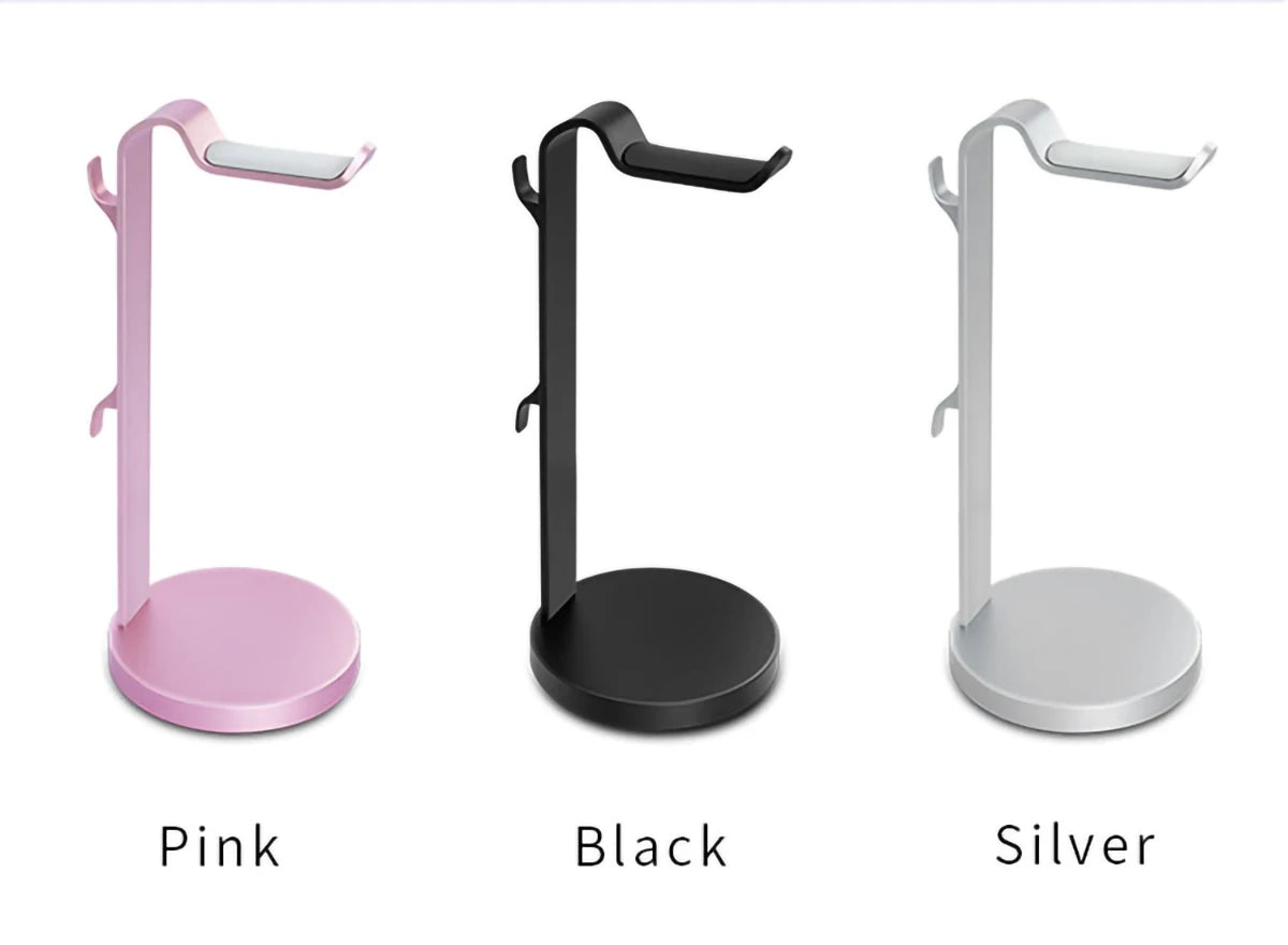Aluminum Alloy Headphone Stand – Gaming & Earphone Display Rack