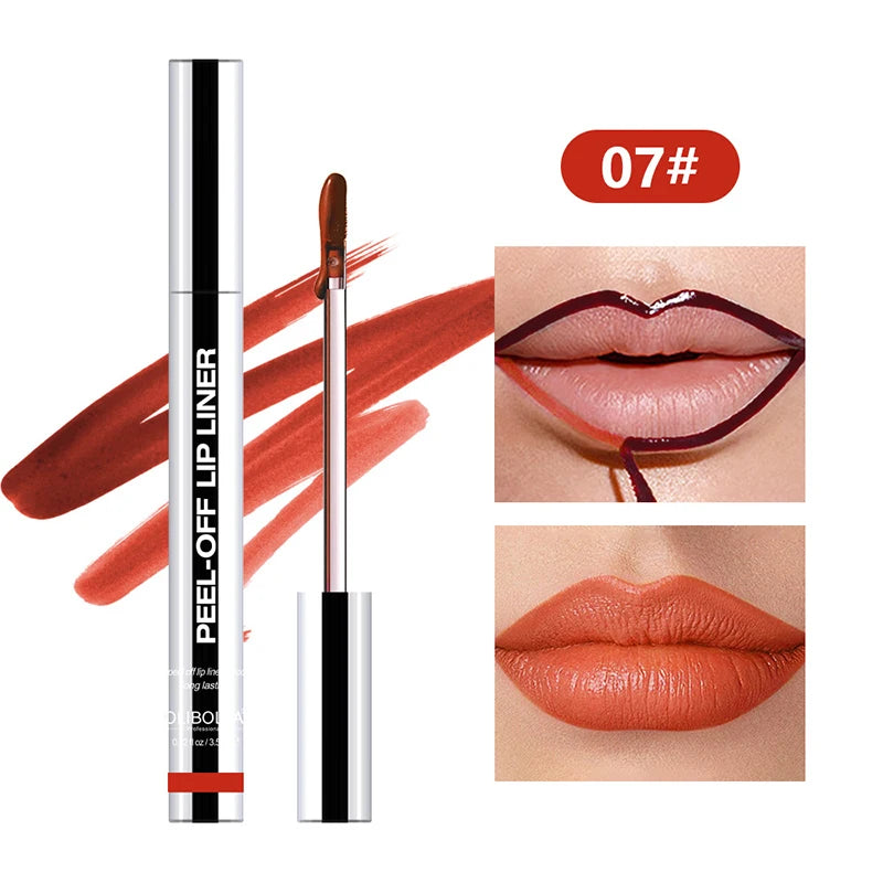 Lip Liner Waterproof Peel-Off Tattoo Lip Gloss
