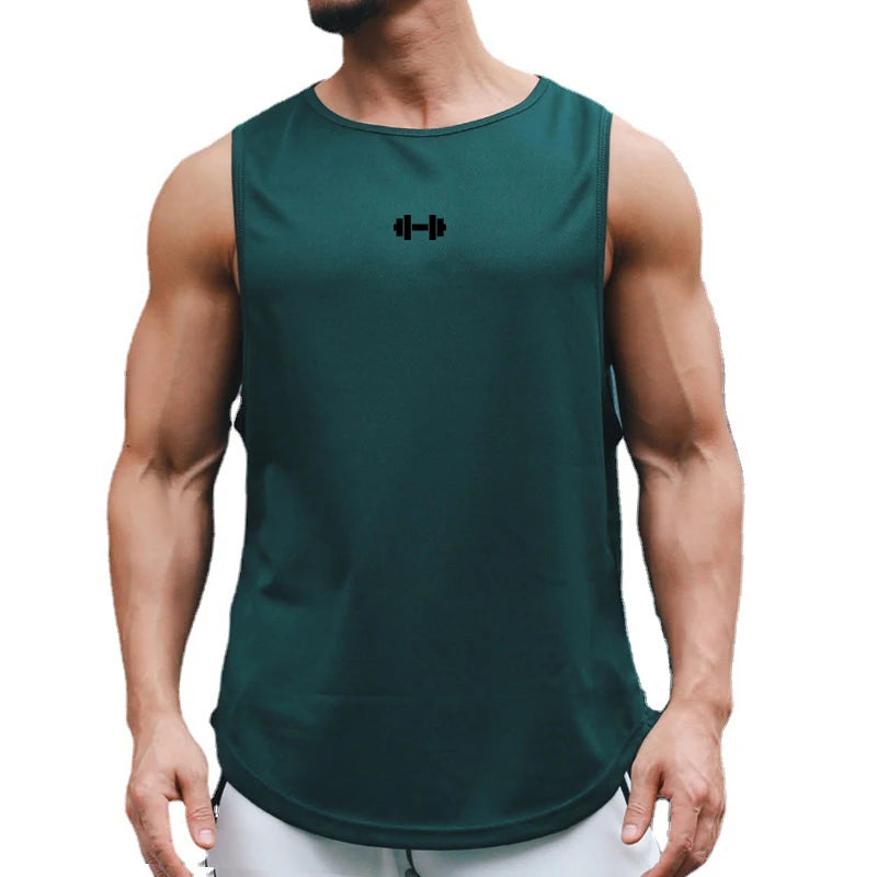 Men's Gym Tank Top – Quick-Dry Sleeveless Workout Shirt