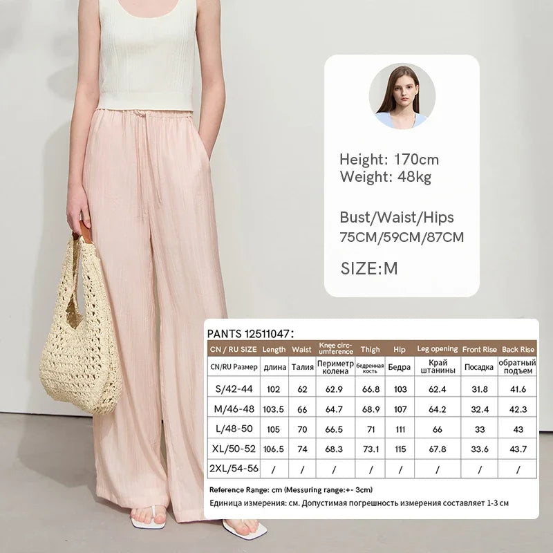 Women’s Casual Shirt & Wide Leg Pants – Spring Basic Separate Set