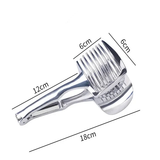 Stainless Steel Handheld Orange, Lemon, Tomato & Onion Slicer