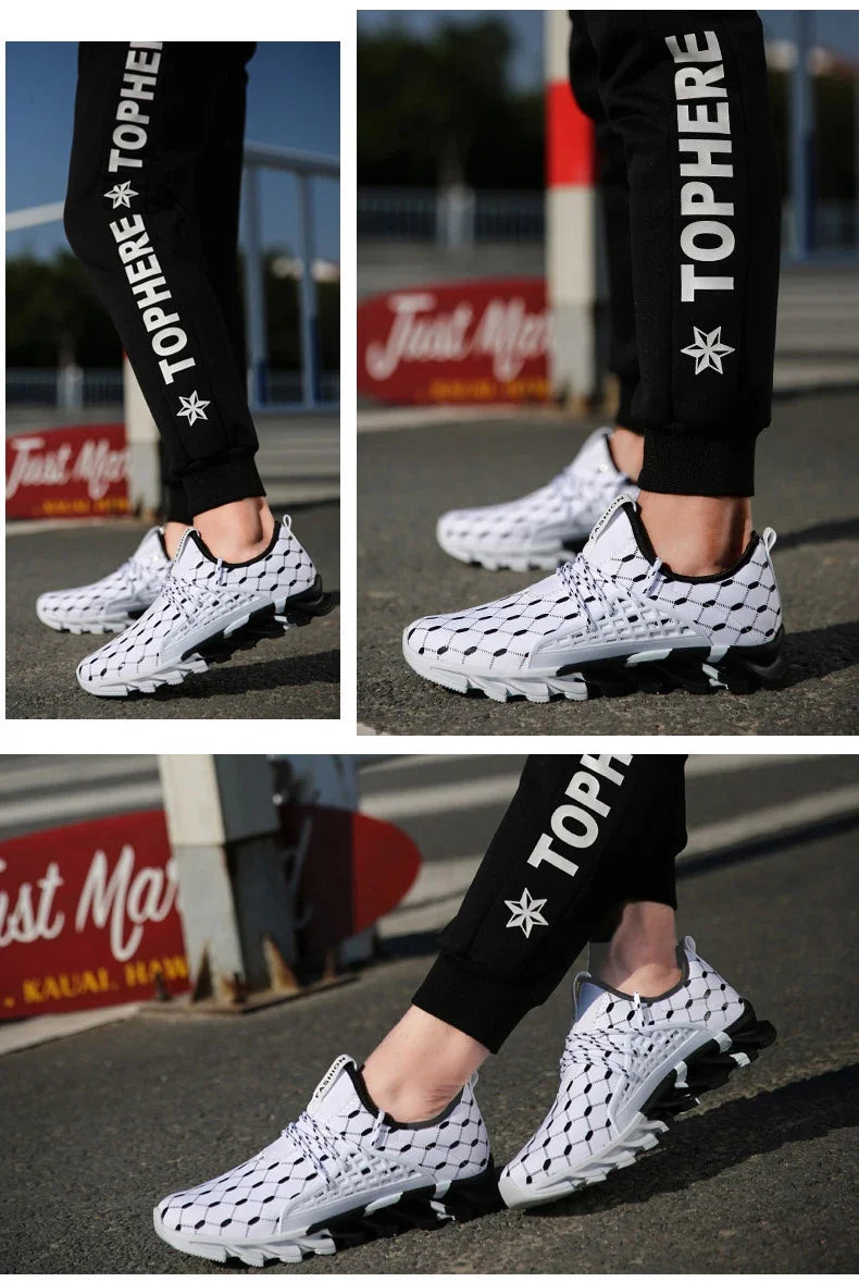 Men’s Breathable Sports Shoes Casual Walking Sneakers