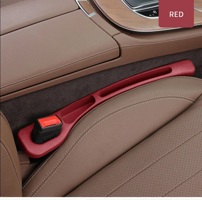 Car Seat Gap Filler Organizer – Waterproof Storage Plug with 2 Grooves