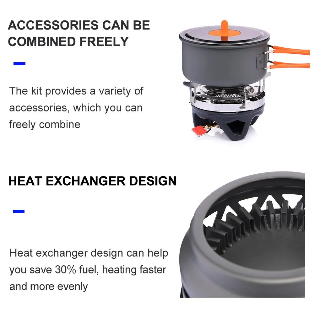 Widesea Compact Camping Cooking System