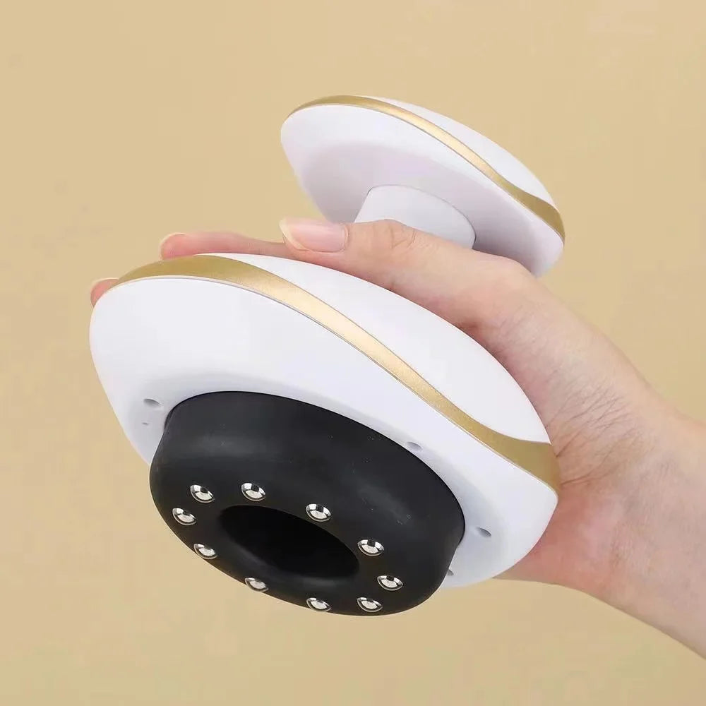 Electric Guasha Cupping Massager – Vacuum Heating Anti-Cellulite Tool