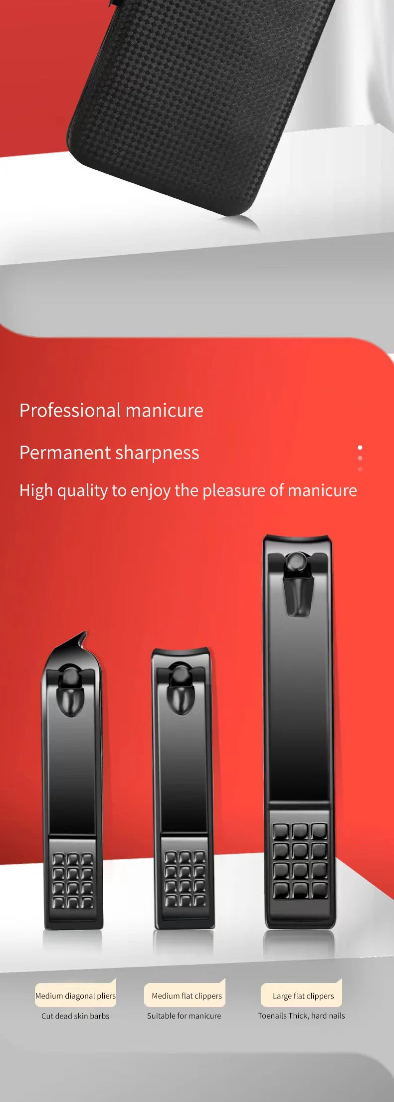 Nail Clipper & Manicure Set – Beauty Tools for Hand & Foot Care