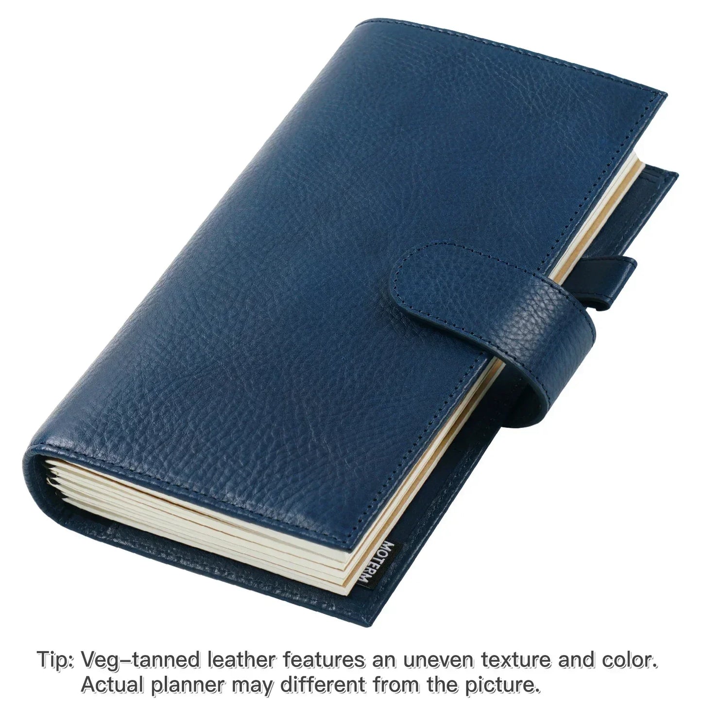 Vegetable Tanned Leather Travel Notebook – Standard Planner Cover