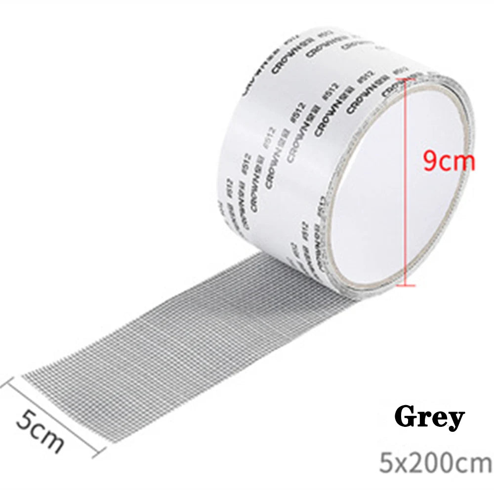 Waterproof Screen Repair Tape – Self-Adhesive Insect Mesh Patch