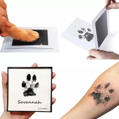 Paw Print Ink Pad – Clean Touch Pet Keepsake for Cats & Dogs