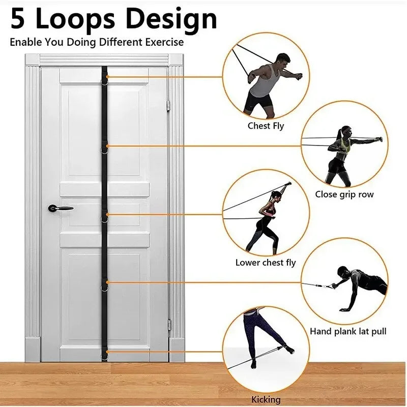 Door Anchor Strap for Resistance Bands – Home Fitness Attachment