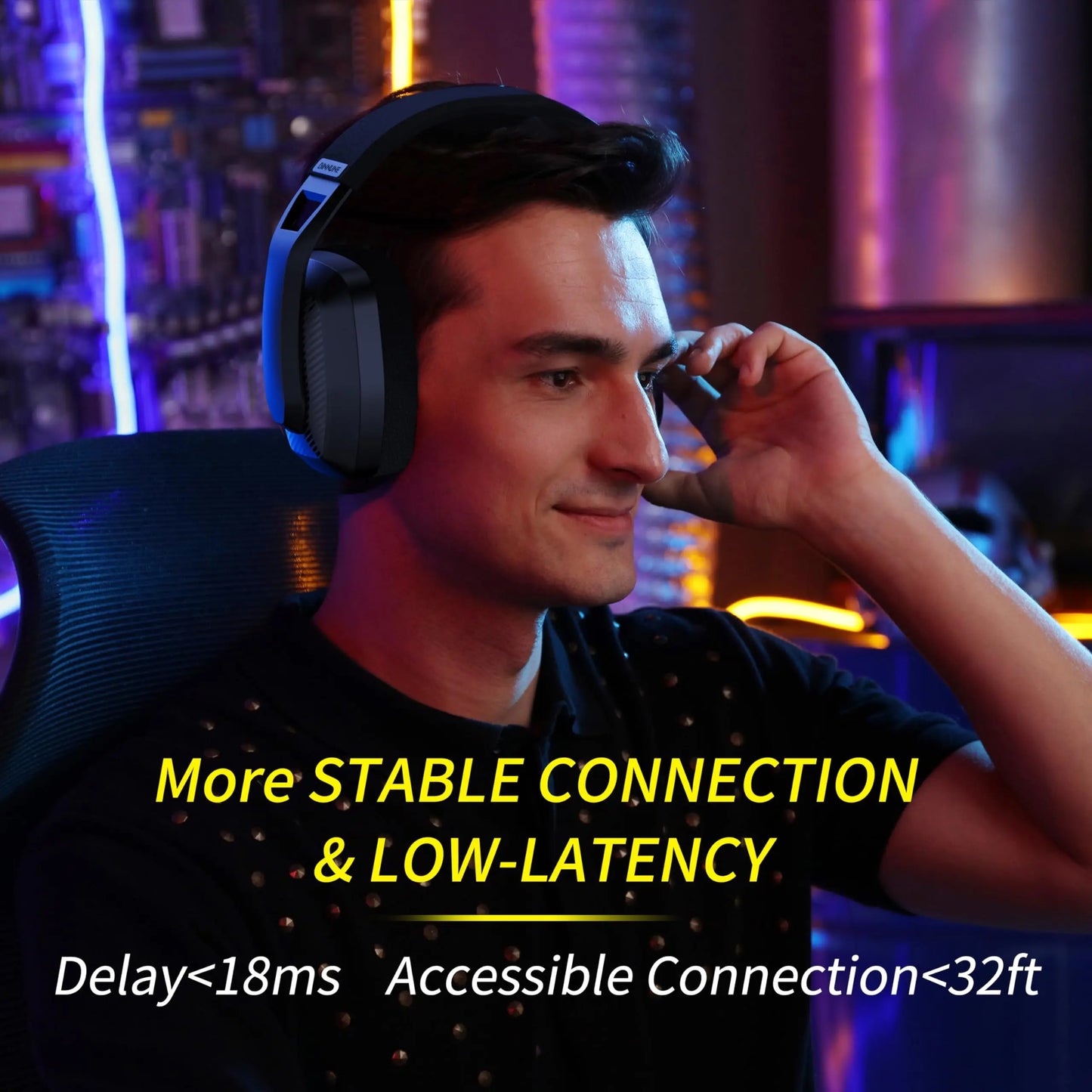 Cartmela BINNUNE Wireless Gaming Headset