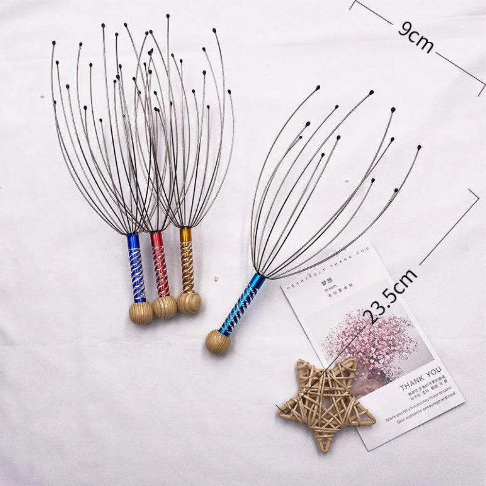 Octopus Scalp Massager – Relaxing Head Scratcher for Stress Relief