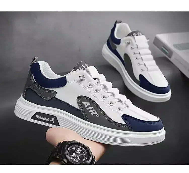 2025 Men’s Leather Casual Shoes – Fashion Sneaker