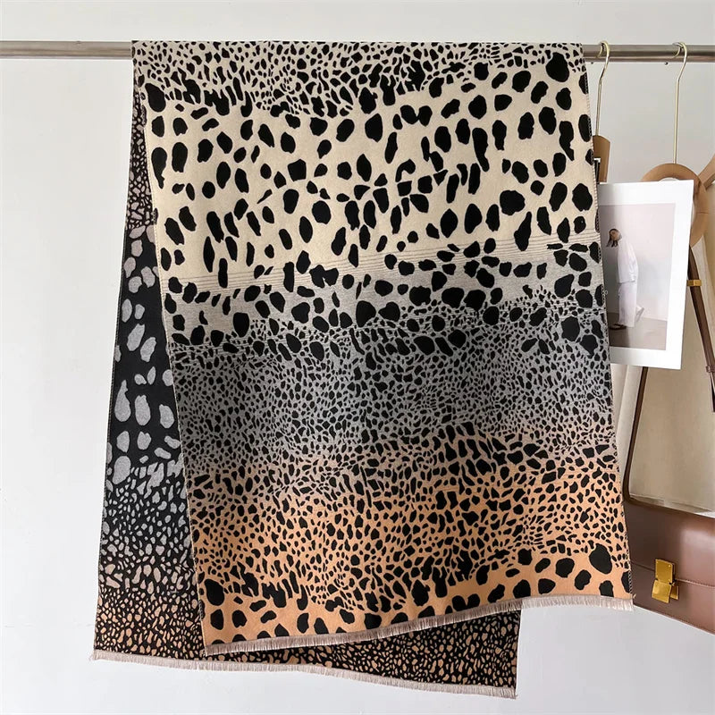 Luxury Pashmina Shawl – Thick Soft Winter Cashmere Wrap Scarf