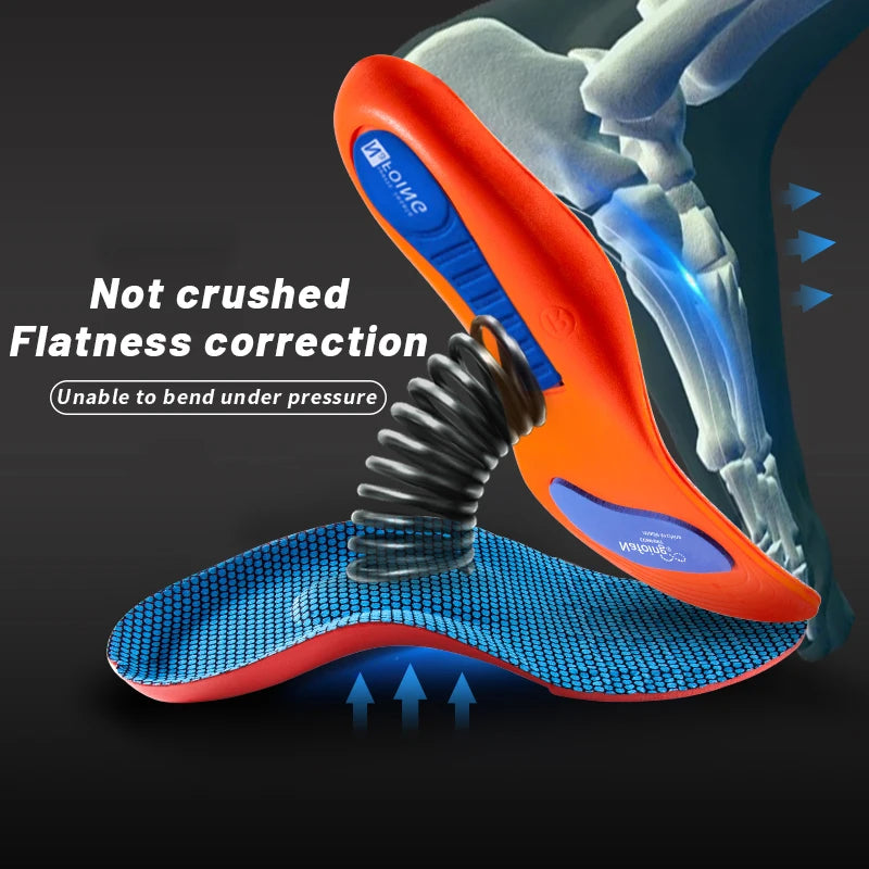 Sport Orthopedic Insoles – Shock-Absorbing EVA Inserts for Men & Women