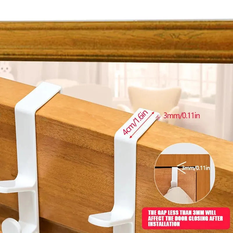 Over-the-Door Hanger Rack – Clothes & Bag Organizer for Home Storage