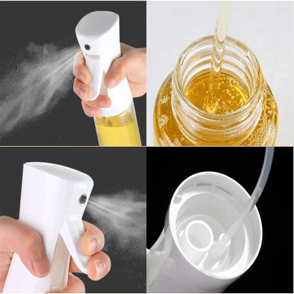 Olive Oil Dispenser Bottle Spray Mist – Reusable Food Grade Cooking Sprayer