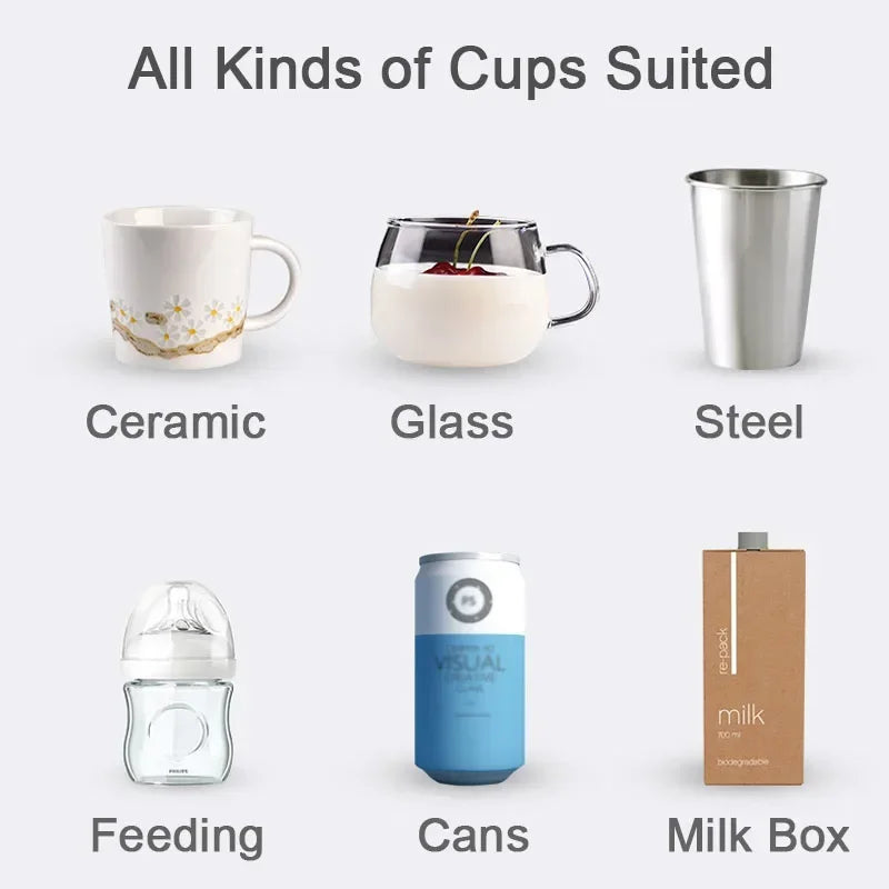 Electric Coffee Mug Warmer – 80°C Heating Plate for Desk Use