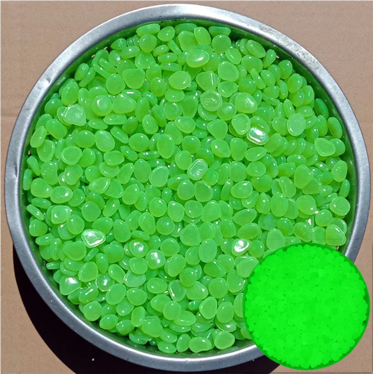 500pcs High Brightness Luminous Stones for Garden & Decor
