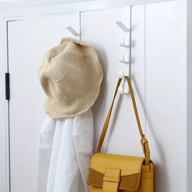 Over-the-Door Hanger Rack – Clothes & Bag Organizer for Home Storage