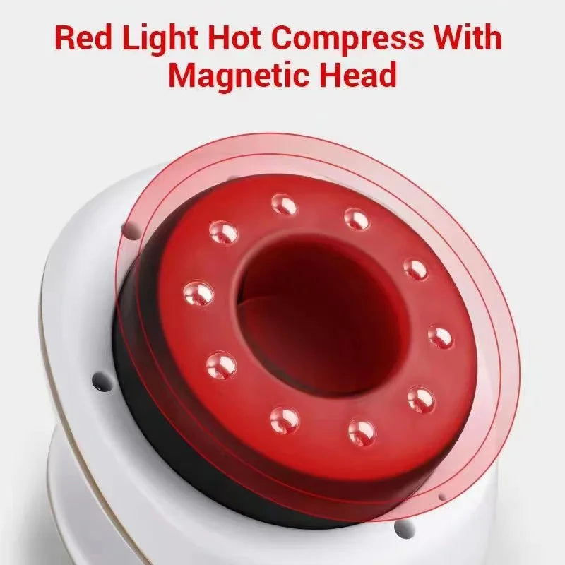 Electric Guasha Cupping Massager – Vacuum Heating Anti-Cellulite Tool