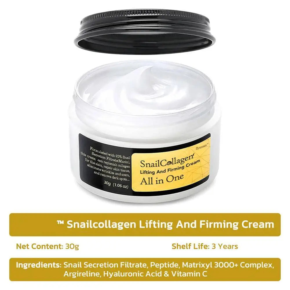 Snail Collagen Face Cream & Repair Essence – Lifting & Hydrating Care