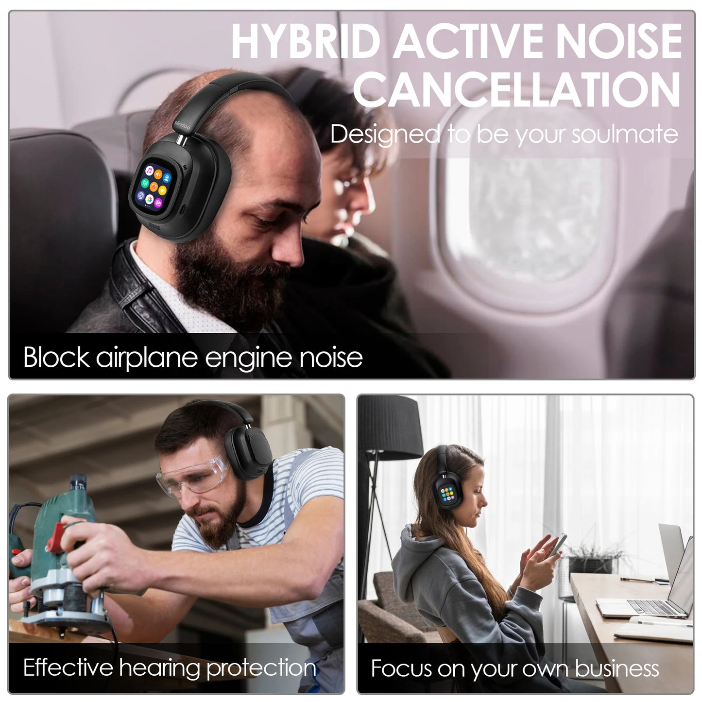 Cartmela Siindoo ANC930Plus | Noise Cancelling Headphones