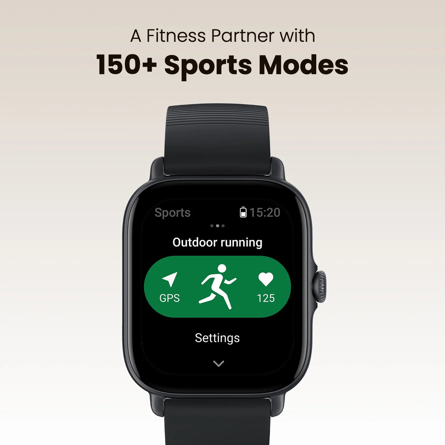 GTS 4 Mini Smartwatch – Alexa, Heart Rate, 150 Sport Modes