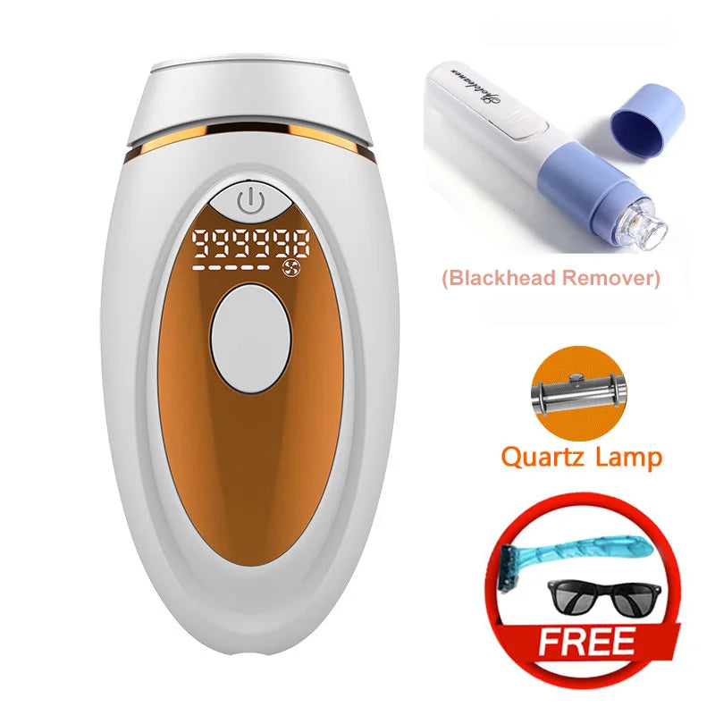 IPL Laser Hair Removal Epilator – Painless Permanent Hair Trimmer