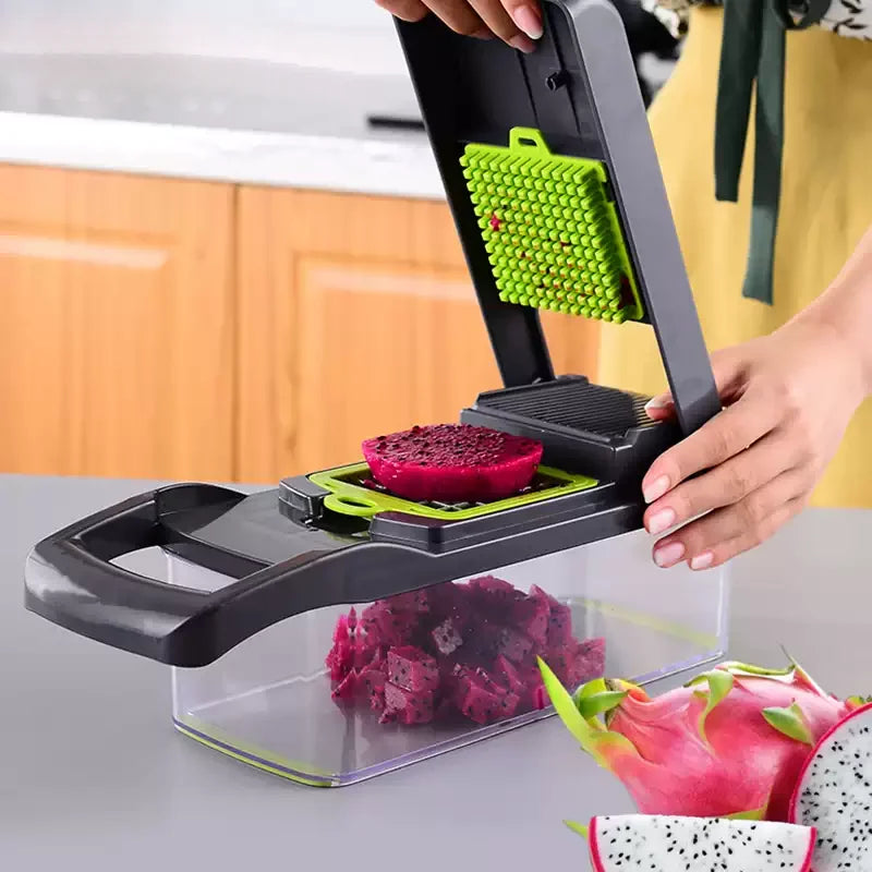 14-in-1 Multifunctional Vegetable Chopper & Food Slicer Dicer