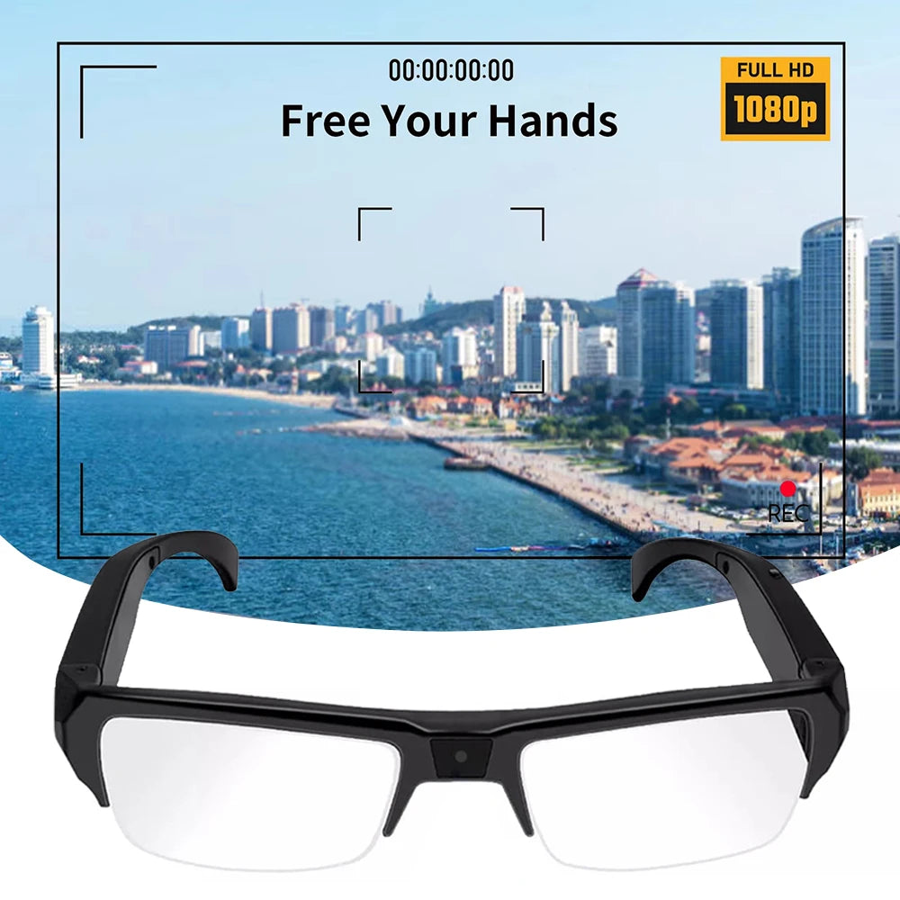 1080P HD Camera Glasses | Mini DVR Video Recording Sports & Driving Eyewear