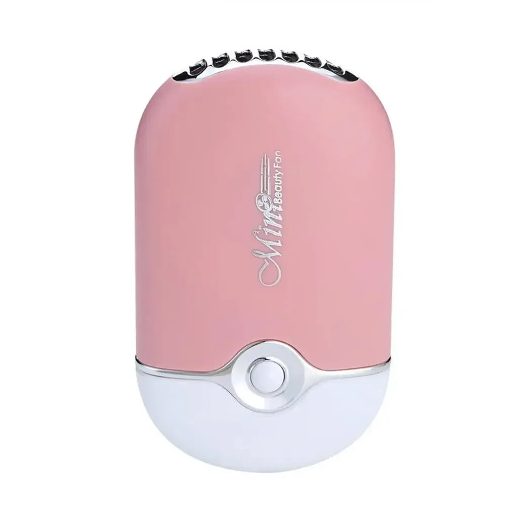 USB Rechargeable Mini Handheld Bladeless Cooling Fan