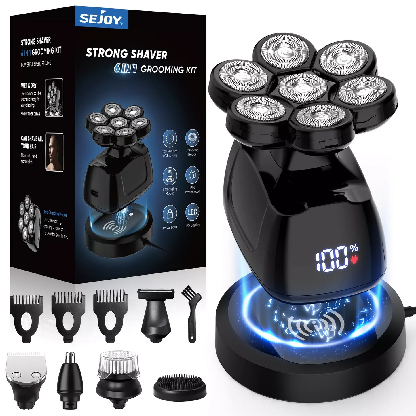 Cartmela Multifunctional Electric Shaver Kit