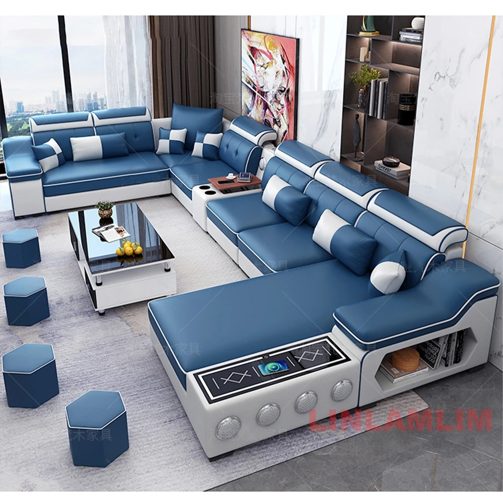 Cartmela Modern Sectional Sofa with Chaise Lounge