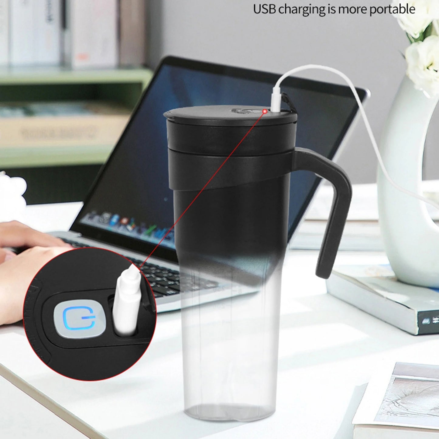 Cartmela Mini Juicer USB Charging Portable Fruit Mixer
