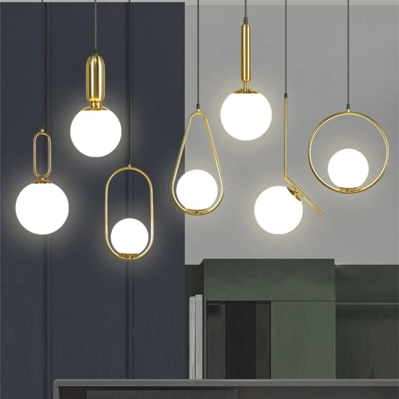 Modern Glass Pendant Lights