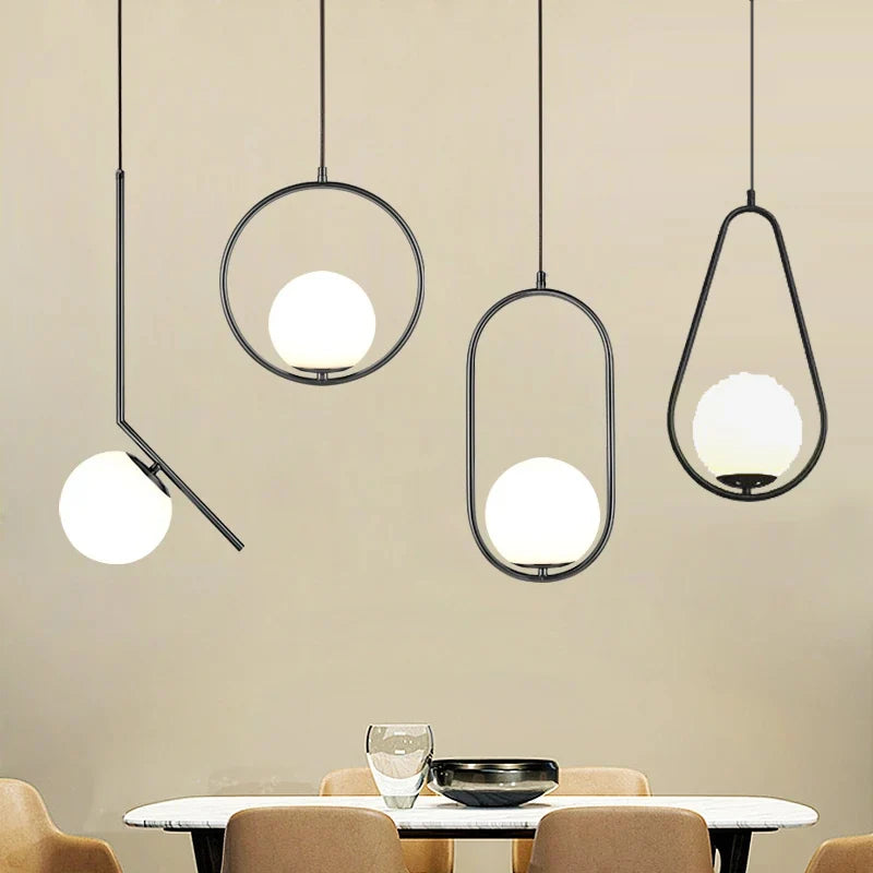 Modern Glass Pendant Lights